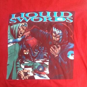 Red Liquid Swords Graphic T-Shirt